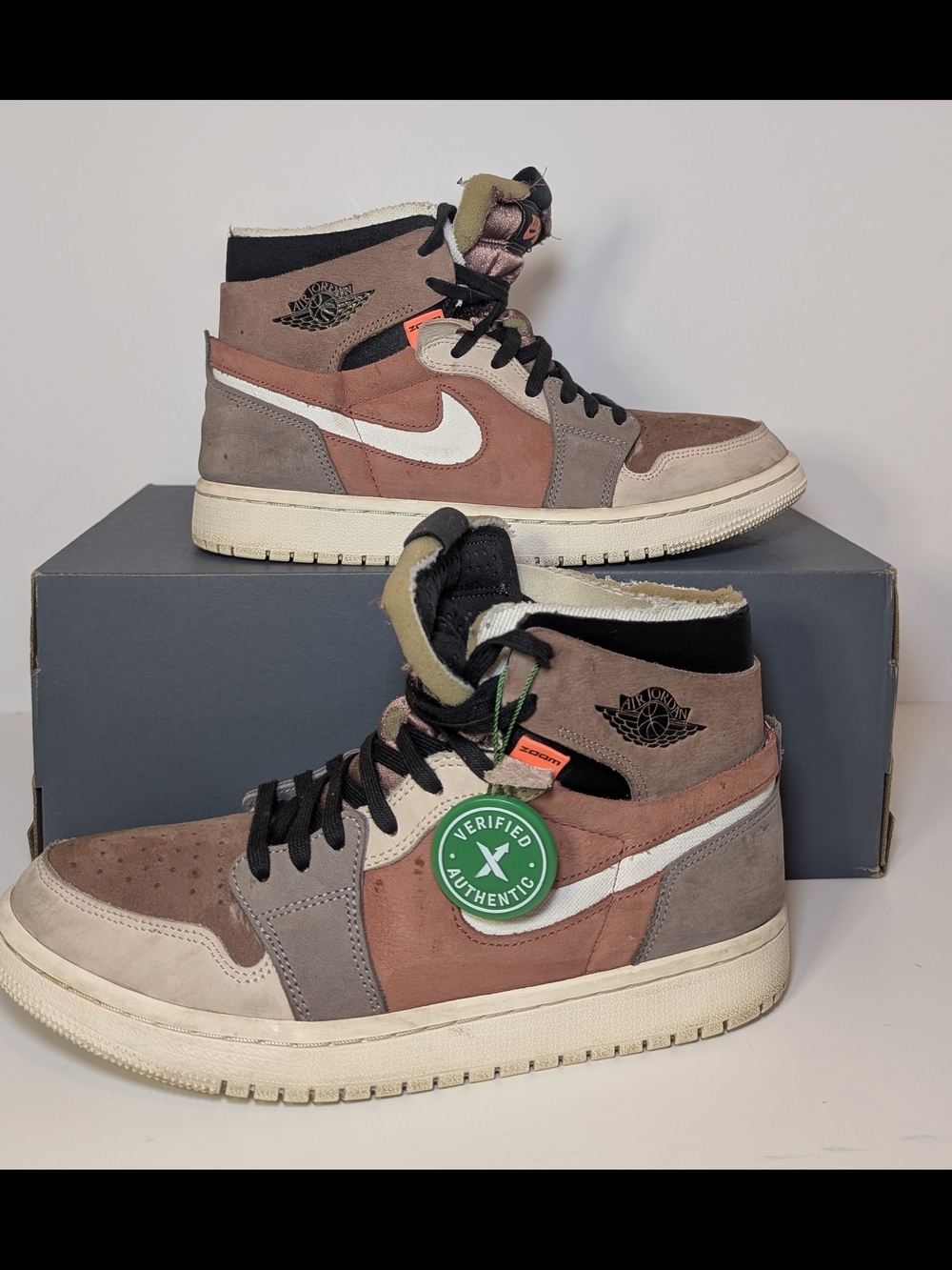 Nike Air Jordan 1 High Zoom Air CMFT "Canyon Rust" Women’s 8 (CT0979-602)